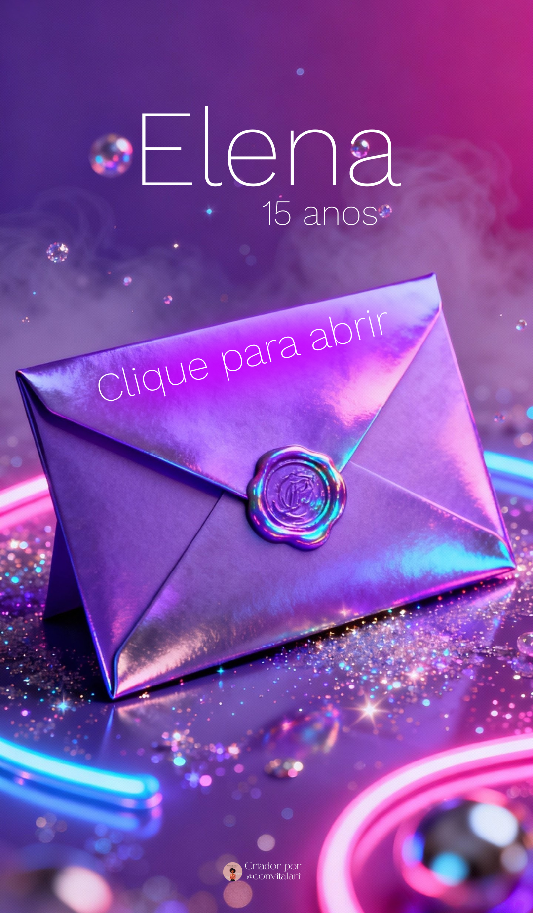 Capa do convite