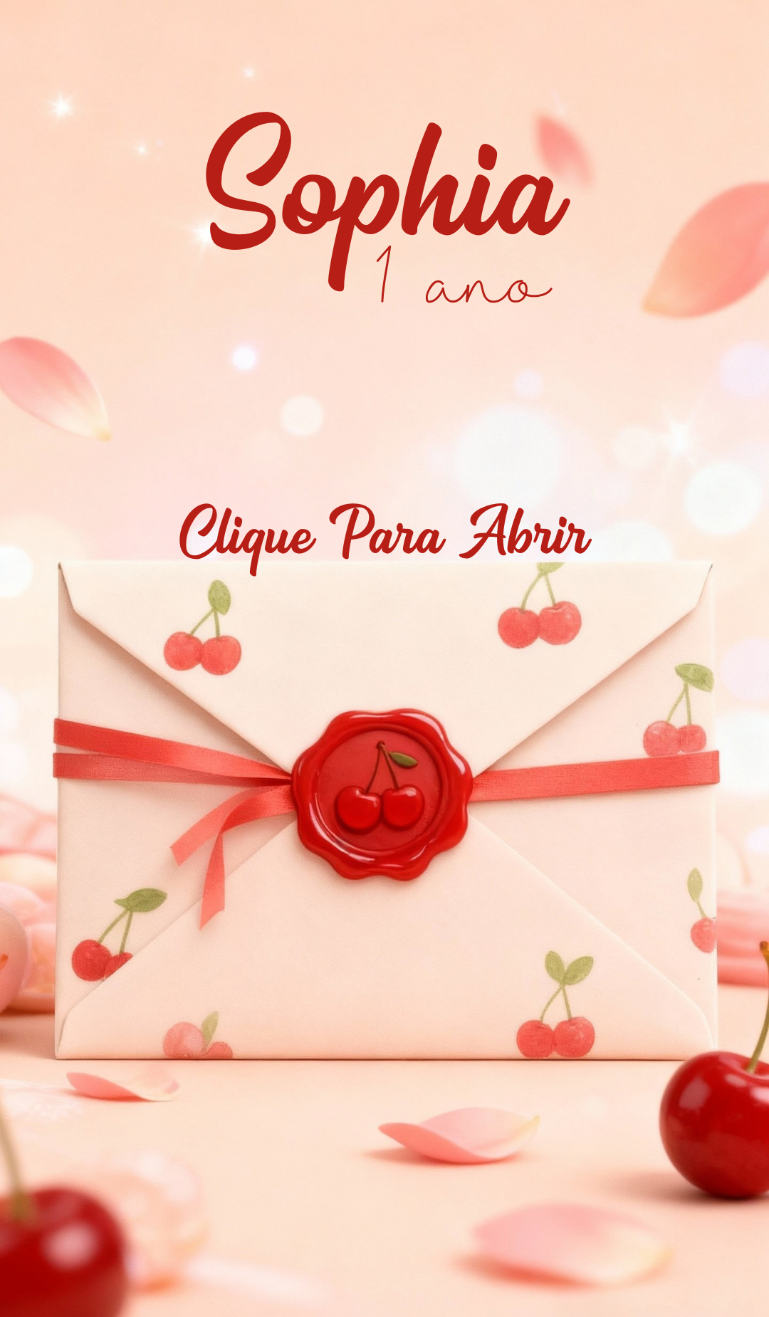 Capa do convite
